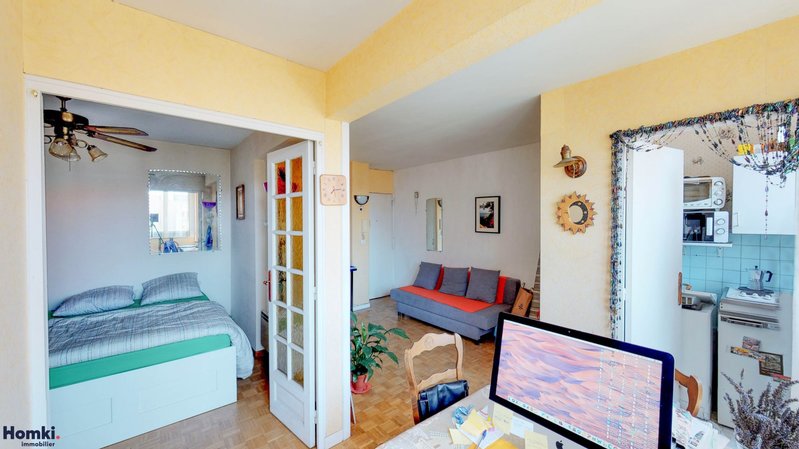 Homki - Vente appartement  de 33.0 m² à marseille 13006