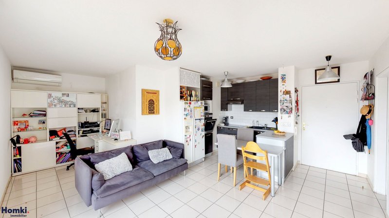 Homki - Vente appartement  de 58.0 m² à marseille 13010