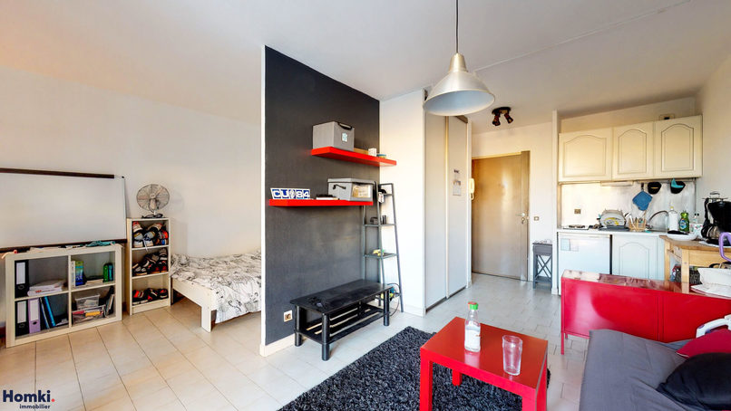 Homki - Vente appartement  de 34.15 m² à marseille 13010