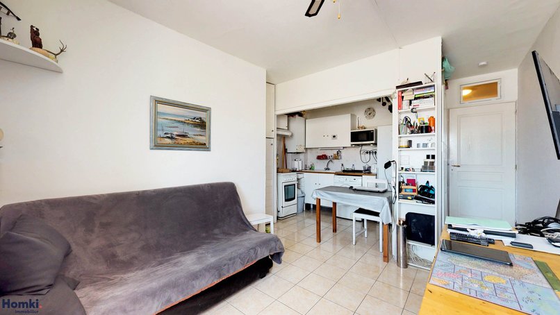 Homki - Vente appartement  de 30.0 m² à Marseille 13005
