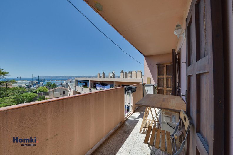 Homki - Vente appartement  de 54.94 m² à Marseille 13015