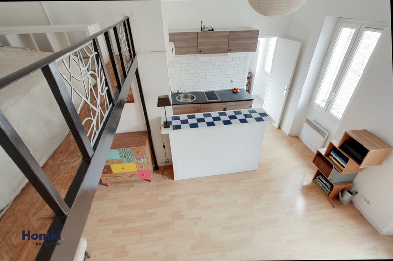 Homki - Vente appartement  de 23.0 m² à marseille 13006