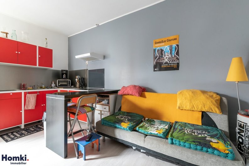 Homki - Vente appartement  de 34.0 m² à Sète 34200
